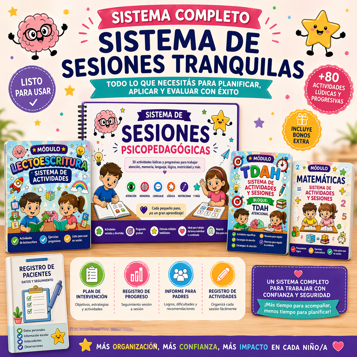 Sistema: Sesiones tranquilas