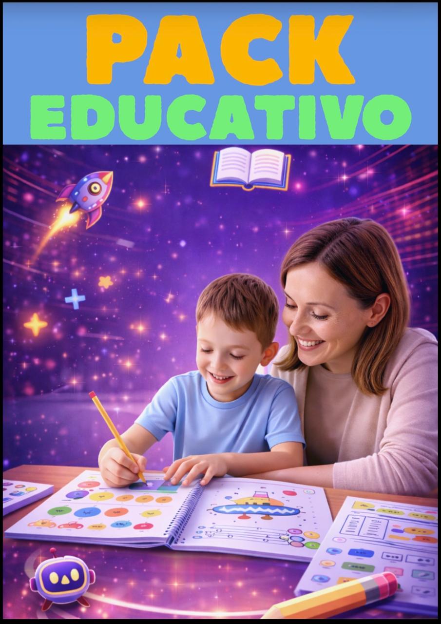 Pack Educativo Estimula y Aprende – Para Niños de 5 a 10 Años
